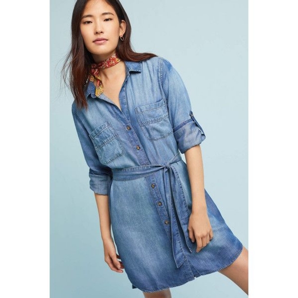 cloth and stone jean dress